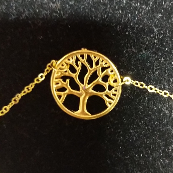 Mazel Toy Tree of Life Charm on Chain Judaica - Picture 7 of 8